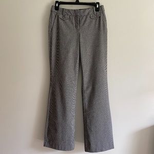 Express Sz 0 Editor Gray Houndstooth Womens Pants